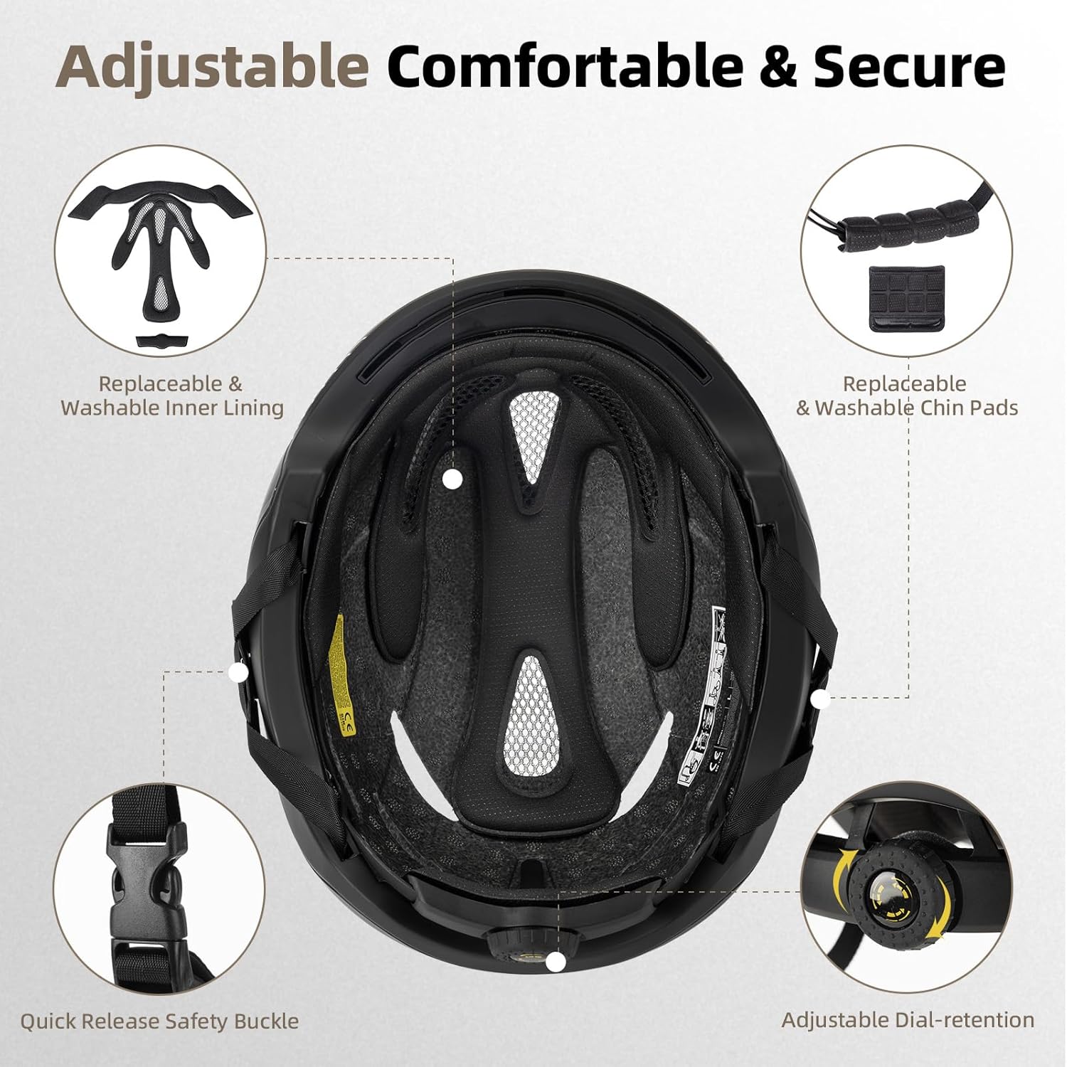 Kids Bike Helmet Boys and Girls Bicycle Helmet with Cool Visor Helmet for Kids 3-14, Children Bike Helmets Youth Bike Helmet Adjustable & Lightweight