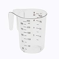 Vista 3 de Taza medidora de plástico de 1 taza