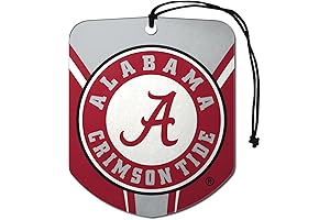 FANMATS Auto 2 Pack Shield Design Alabama Crimson Tide Air Fresheners
