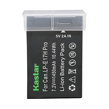 Amazon.com: Kastar 4-Pack LP-E17H Pro Battery W/Type-C Cable
