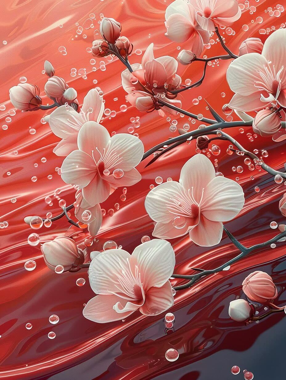 Flor Diamond Painting Adultos 80x110cm, 5D Pintura de Diamante J-3778