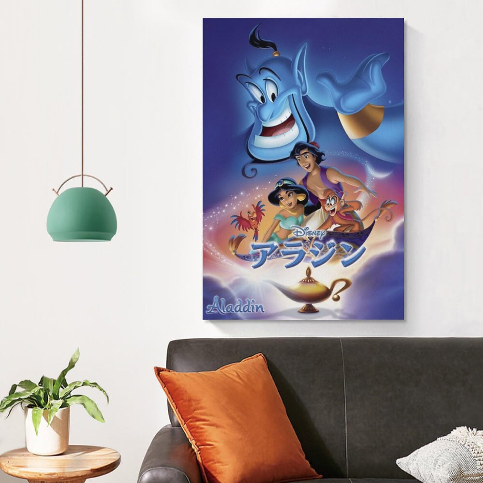 Amazon.co.jp: アラジン Aladdin 定番アニメ映画 ポスター (2
