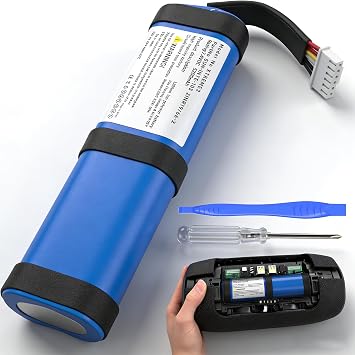 GSP0931198H Replacement Battery for Xtreme 2 Xtreme 3 Waterproof Bluetooth Speaker Part No XPart NO Xtreme2 2INR19 66-2 SUN-INTE-103, 7.4V Battery