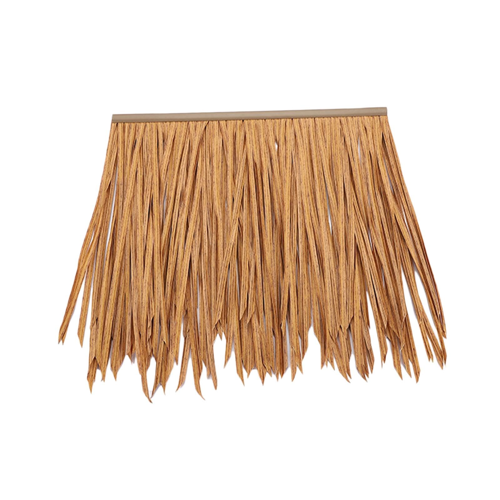 LOOM TREE® Straw Roof Thatch Multifunction 50X50 Panel Palm Thatch Roll for Hut Outdoor C | Yard, Garden & Outdoor Living | Gardening Supplies | Landscaping & Garden Materials | Synthetic Grass-image-6
