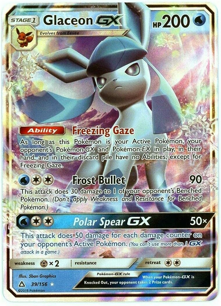 Glaceon GX - 39/156 - Ultra Rare