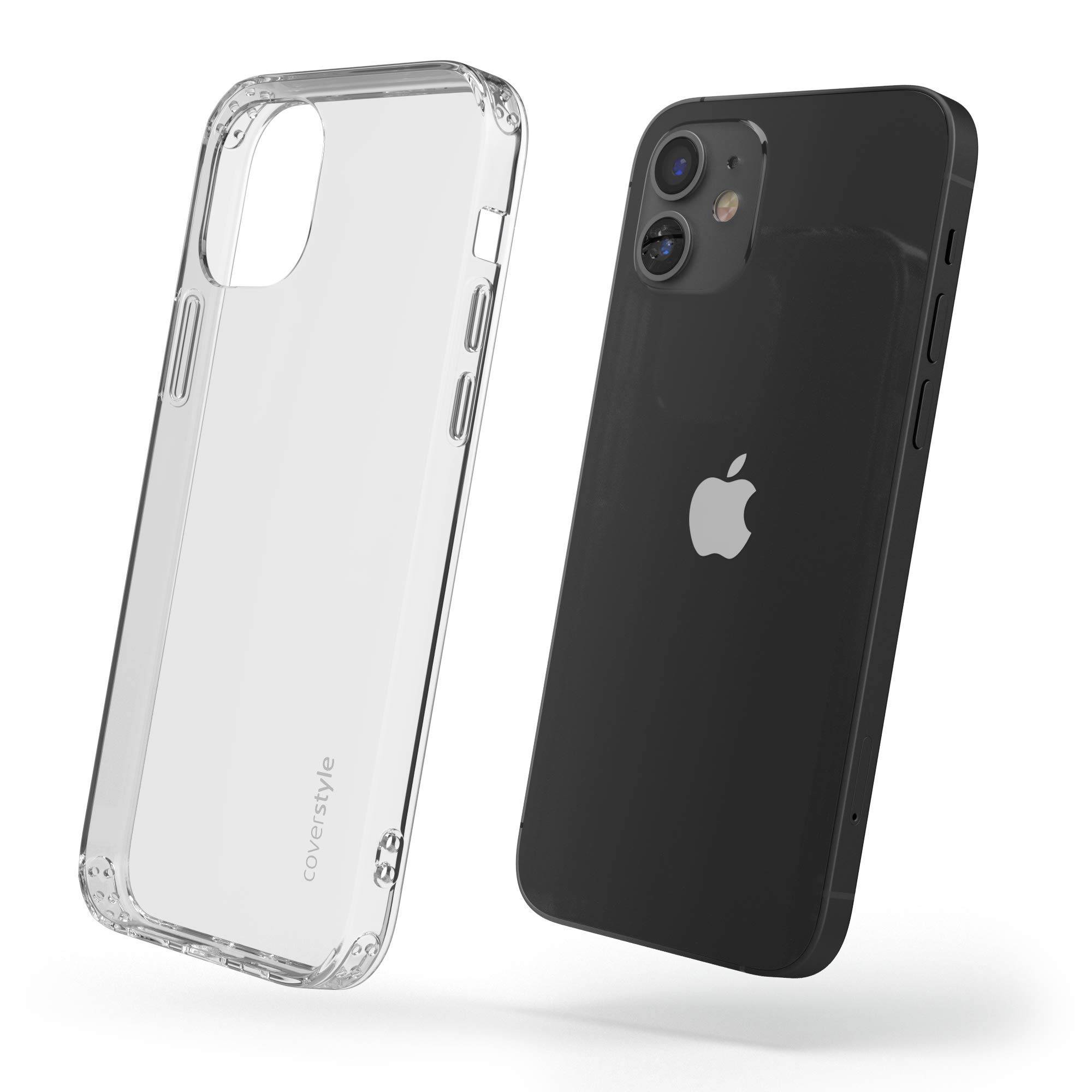 Cover Antiurto TPU+PC con MagSafe per iPhone 16 Pro Max - Trasparente