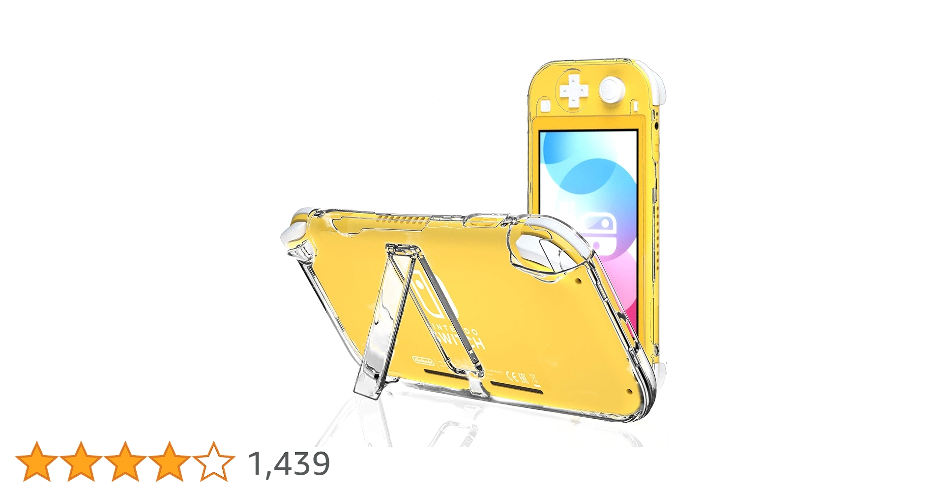 Nintendo Switch Lite クリアケース付き Nintendo Switch スイッチ スイッチライト Lite ケース（ クリア