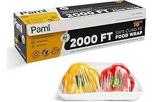 PAMI Safe Cling PE Food Wrap With Dispenser Box - Enrich Your...