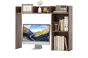 Tangkula Desktop Bookshelf: The Perfect Storage Solution for Your Office