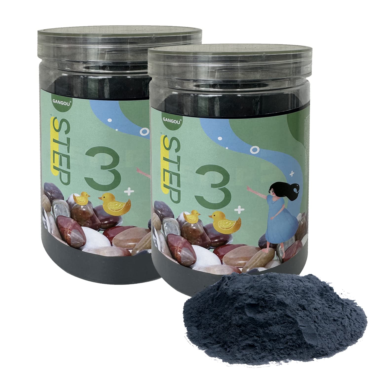 Rock Tumbling Grit - 5 lbs STEP2 Silicon Carbide -5