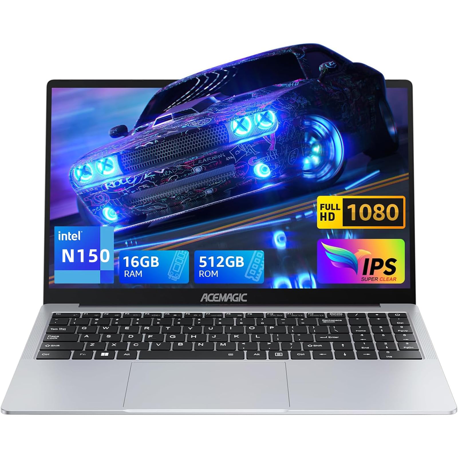 ACEMAGIC N150 ノートパソコン 15.6インチ Win11 Pro対応