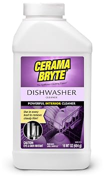 Cerama Bryte-34616 Powerful Interior Dishwasher Cleaner, 16 Ounce, 1 Count, White