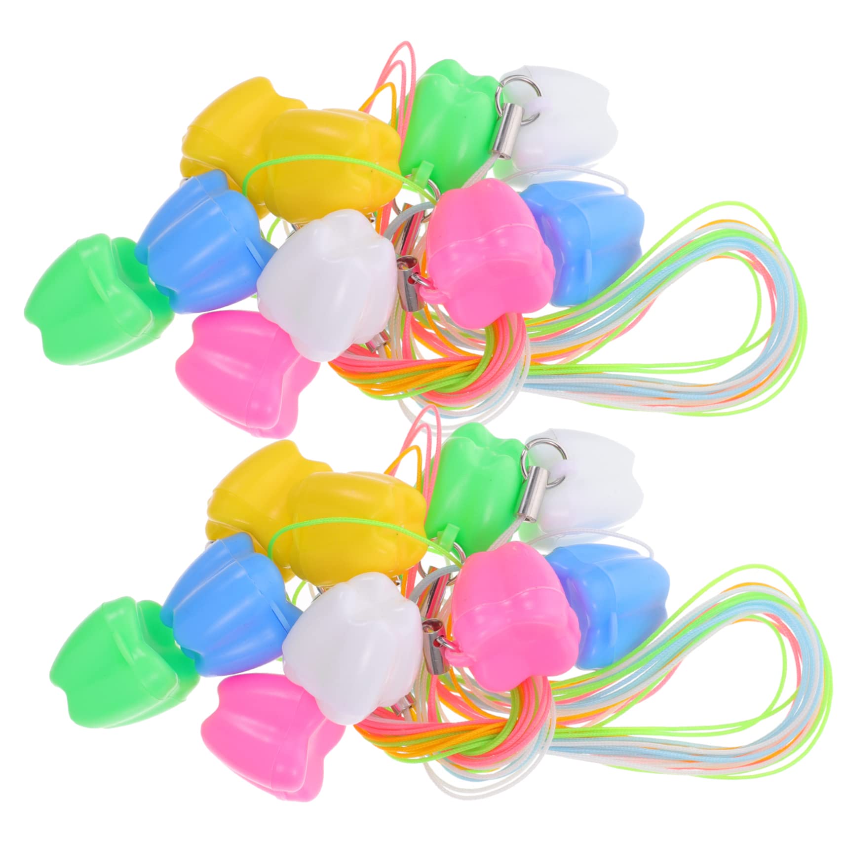 HOOTNEE 20Pcs Tooth Keepsake Box Tooth Saver Organizer for First Tooth Holder and Memory Storage for Boys