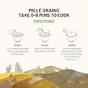 Mille Little Millet Whole Grain | Kutki/Samai/Same/Samulu | Ideal for Fasting | Unpolished, Toasted, No Soaking Required Gluten Free | High Plant Protein and Fibre | Sambar, Rajma, Dal Rice Replacement | Just cook for 6 minutes | High Grade Whole Grain, 500 g gallery image