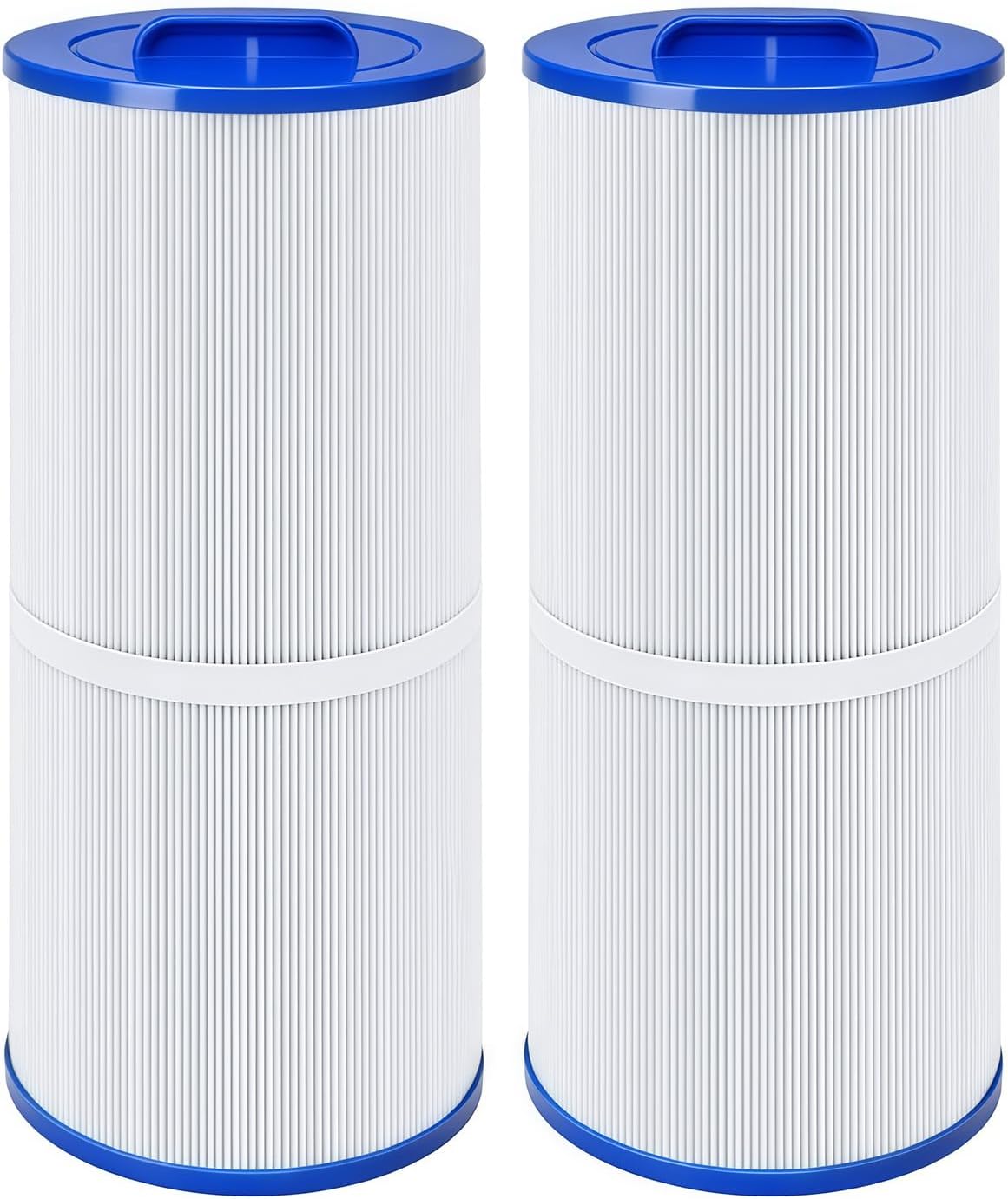 6CH-960 Spa Filter Compatible with PJW60TL-F2S,Jacuzzi Filters J-300, J400,Filbur FC-2800,6540-476, 6540-383,60 Sq. Ft Hot Tub Filter Cartridge with Closed Handle(Not be Removed),2-Pack