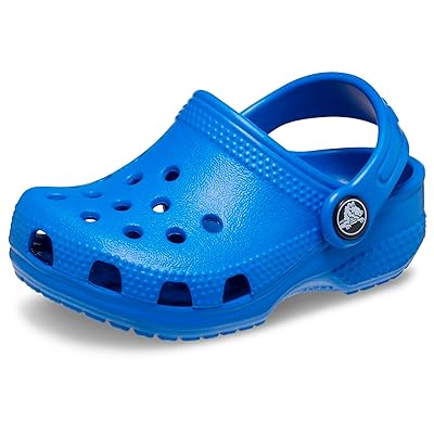 Crocs Kids Classic Littles Clogs (Infant) Kids Shoes Blue Bolt