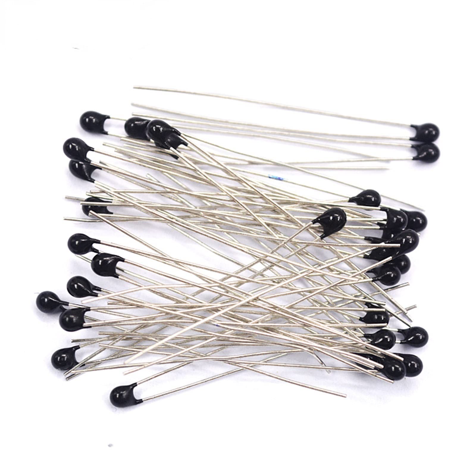 20 pz/Lotto NTC-MF52AT Termistore Resistore 5% 3950 1K ~ 100K 1K 2K 3K 4.7K 5K 10K 20K 47K 50K 100K Ohm Resistenze Termiche Kit(100K)