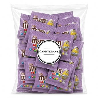 Candykrave MnM Milk Chocolate Candy Individually Wrapped - 1lb- 30 Counts, Fun Size Bulk candy, mini Chocolate candy for adults, Perfect for Birthday Celebrations, Fun Parties, Holiday Treats.