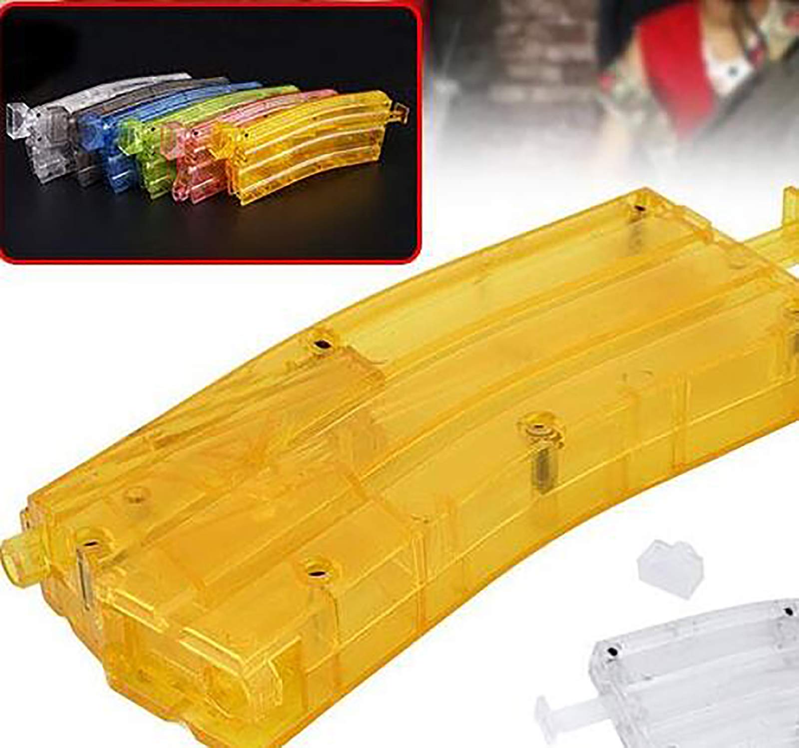 Airsoft Paintball Airsoft Speed Loader 500rd BB Speed Loader Tactique Militaire BB Box Shotgun Accessoires pour Jeux de Guerre