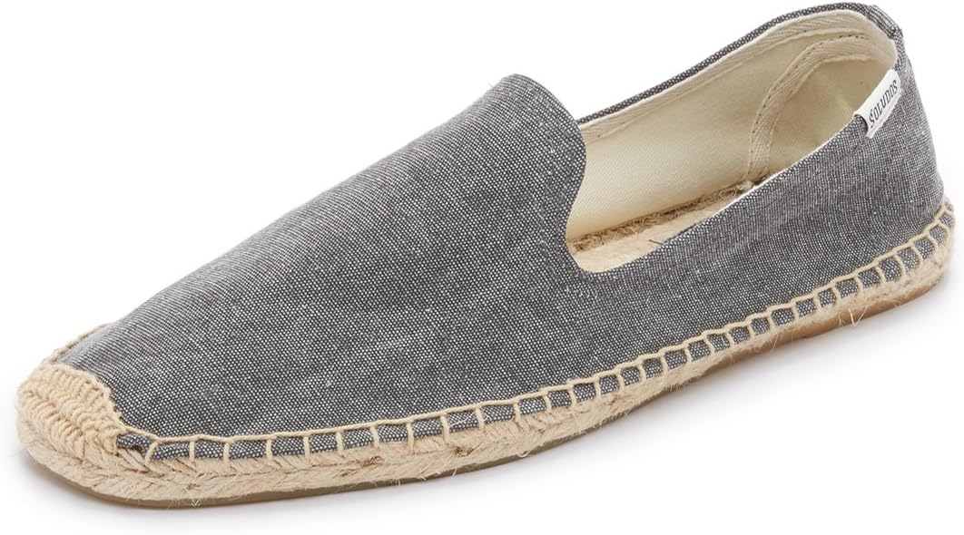 Soludos Men's Washed Canvas Smoking Slipper