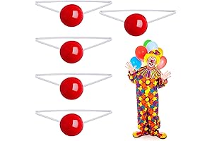 TOYANDONA Red LED Clown Nose: Illuminate the Festivities