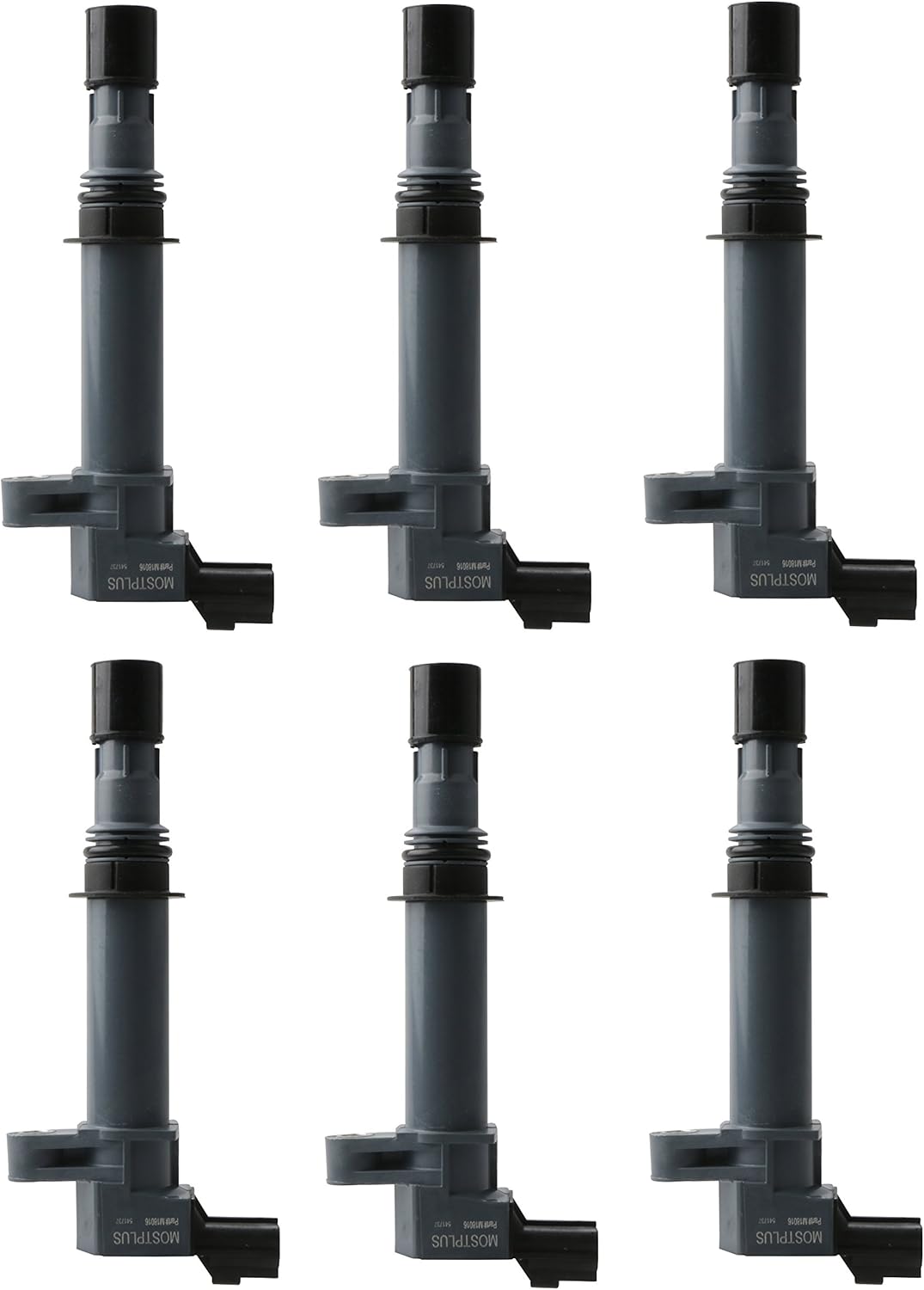 MOSTPLUS UF270 Ignition Coil Set of 6 Compatible with Dodge Durango Ram 1500 Dakota Nitro Jeep Commander Chrysler Aspen Replacement for 56028138AF