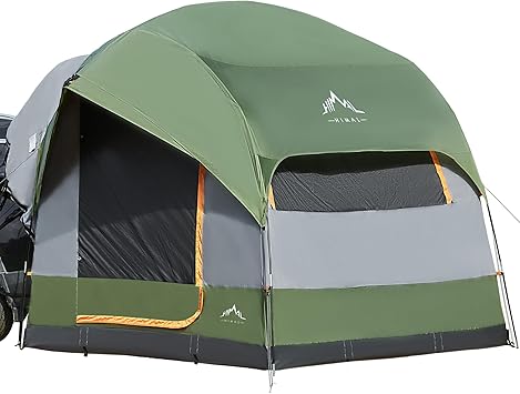 SUV Tent for Camping, Waterproof PU3000mm Spacious Double Layer Design for 5-8 Person, Includes Rainfly and Storage Bag, 8FT L x 8FT W x 7.2FT H