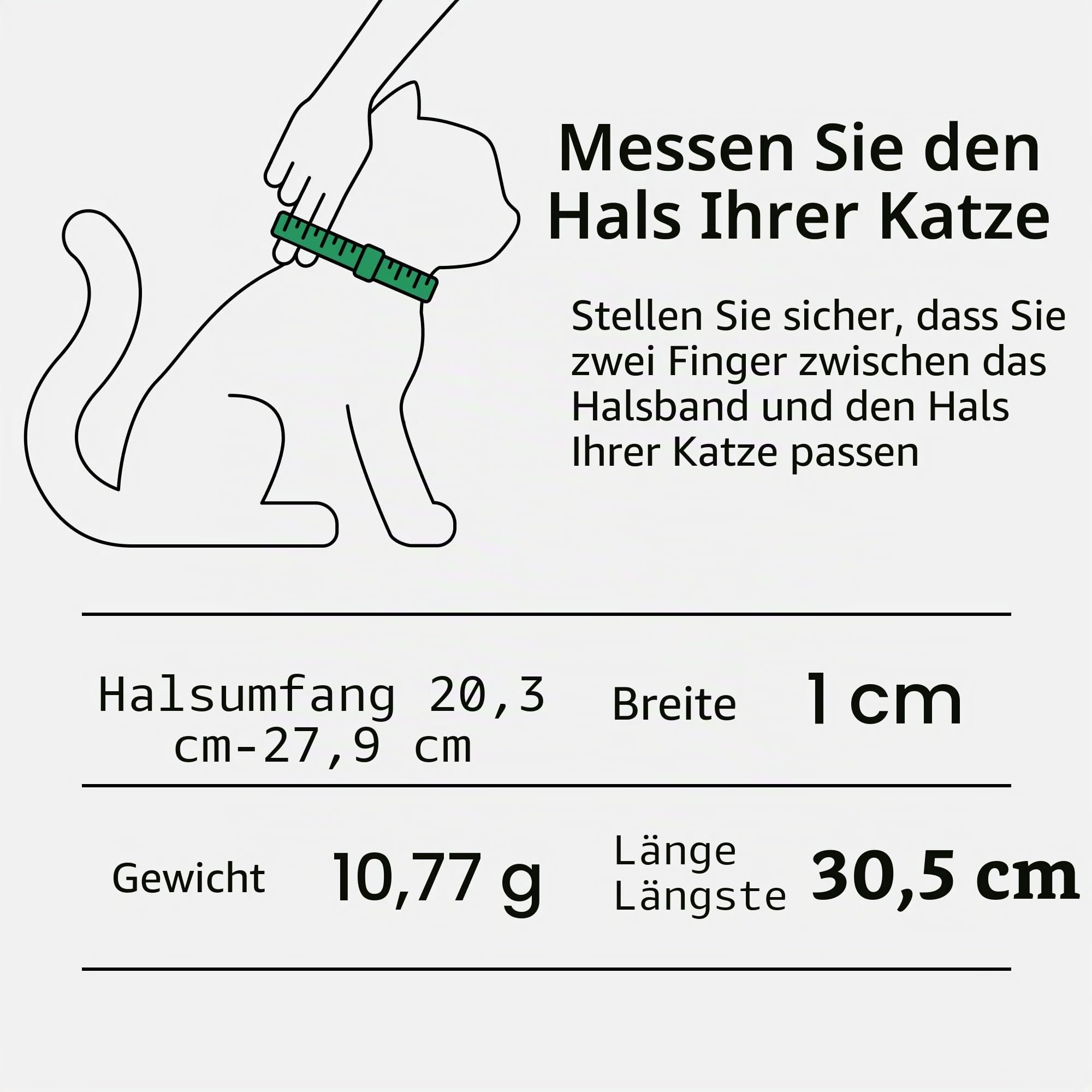 CollarDirect Leder-Katzenhalsband mit Abnehmbarer Glocke – Sicherheitsgummiband (Breakaway-Alternative) – Kätzchenhalsband für kleine & große Katzen