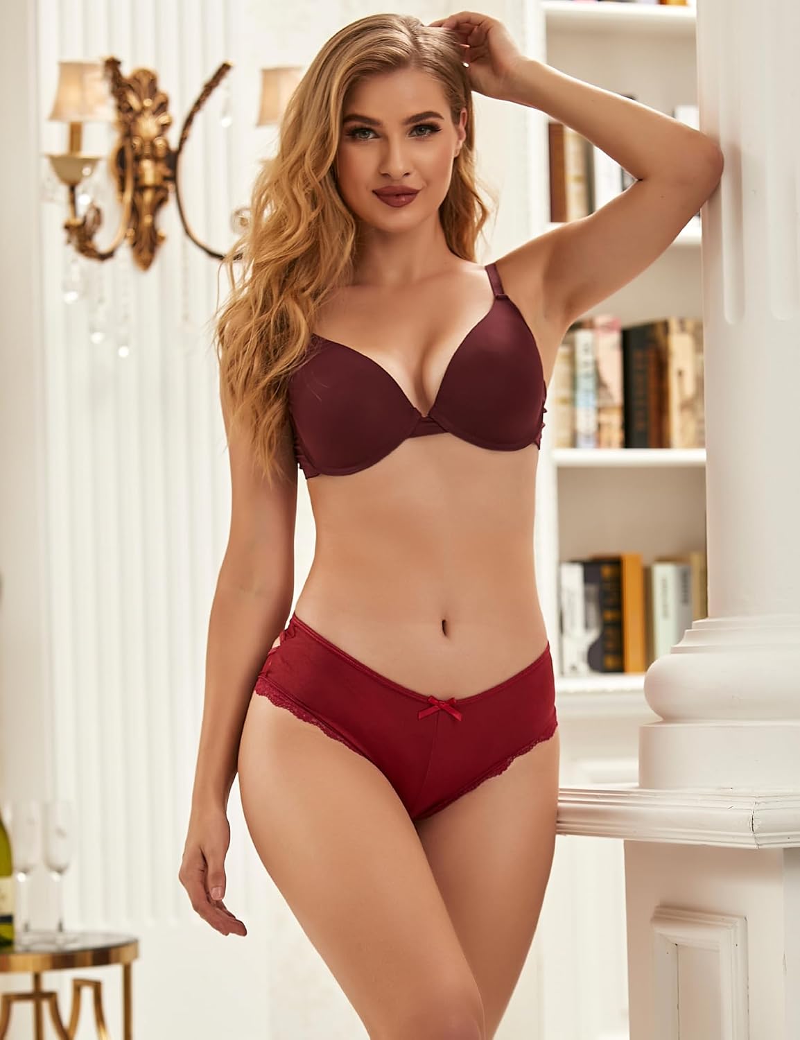 ohyeahlady Women Sexy Criss Cross Underwear Bikini Cheeky Panty Brief Brazilian Panties XS-4XL