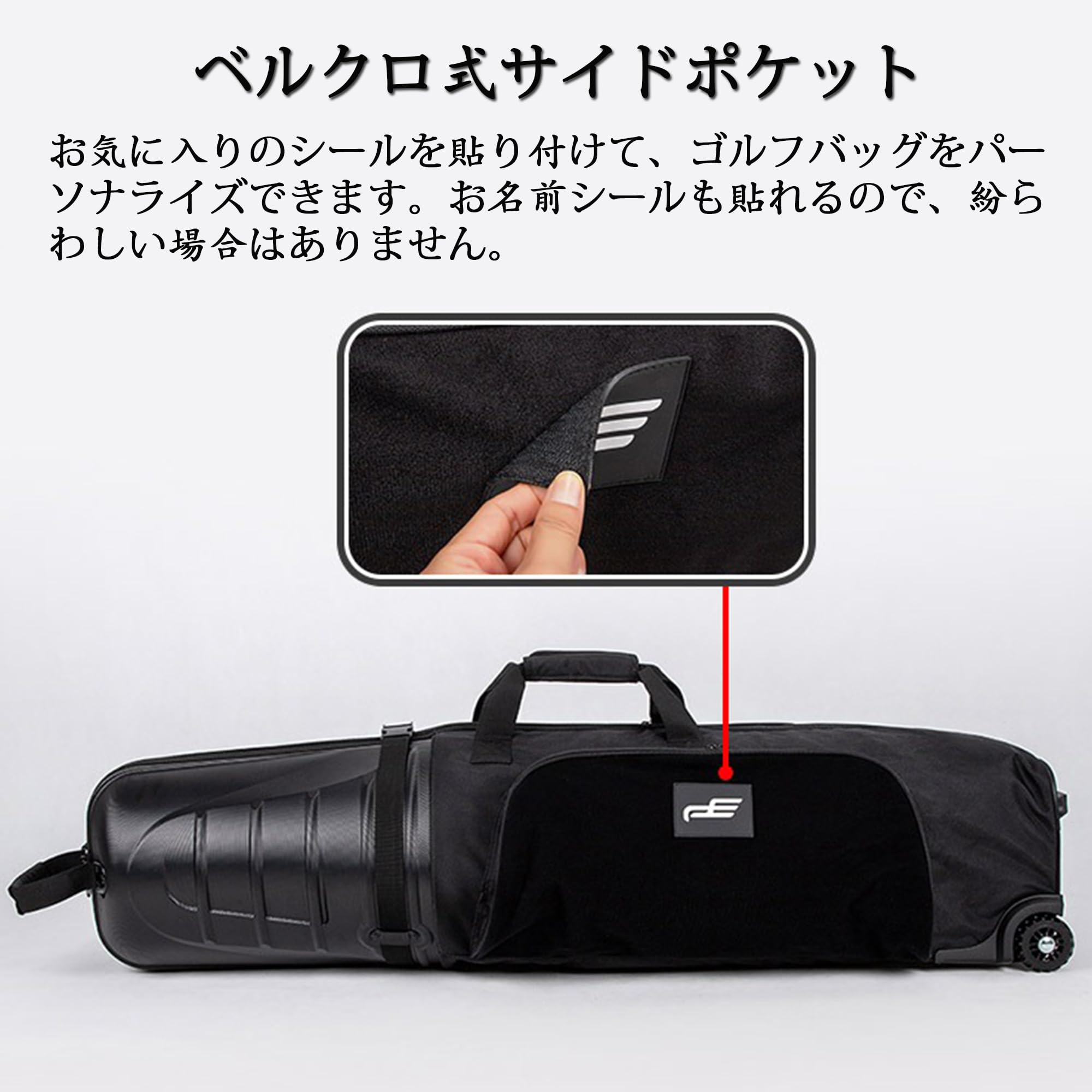 Amazon | PlayEagle ゴルフバッグカバー ゴルフクラブガード付き