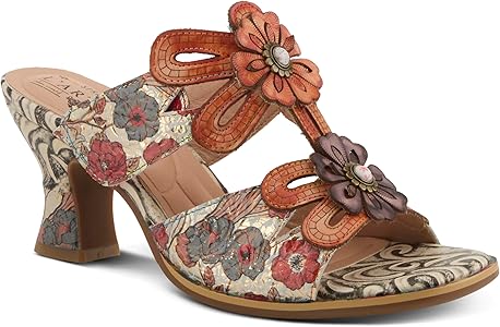 Amazon.com | L'Artiste by Spring Step Women's Alania Orange Multi Amazon.com | L'Artiste by Spring Step Women's Alania Orange Multi