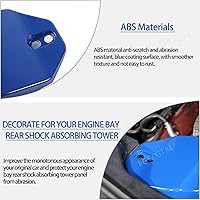 Vista 3 de Cubierta de Torre de Puntal Trasero Compatible con Chevrolet Corvette C8 Stingray 2020-2024, Panel de Protección de Torre Amortiguadora Trasera
