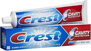 Crest Cavity Protection Toothpaste Gel Cool Mint 8.20 oz (Pack of 10)