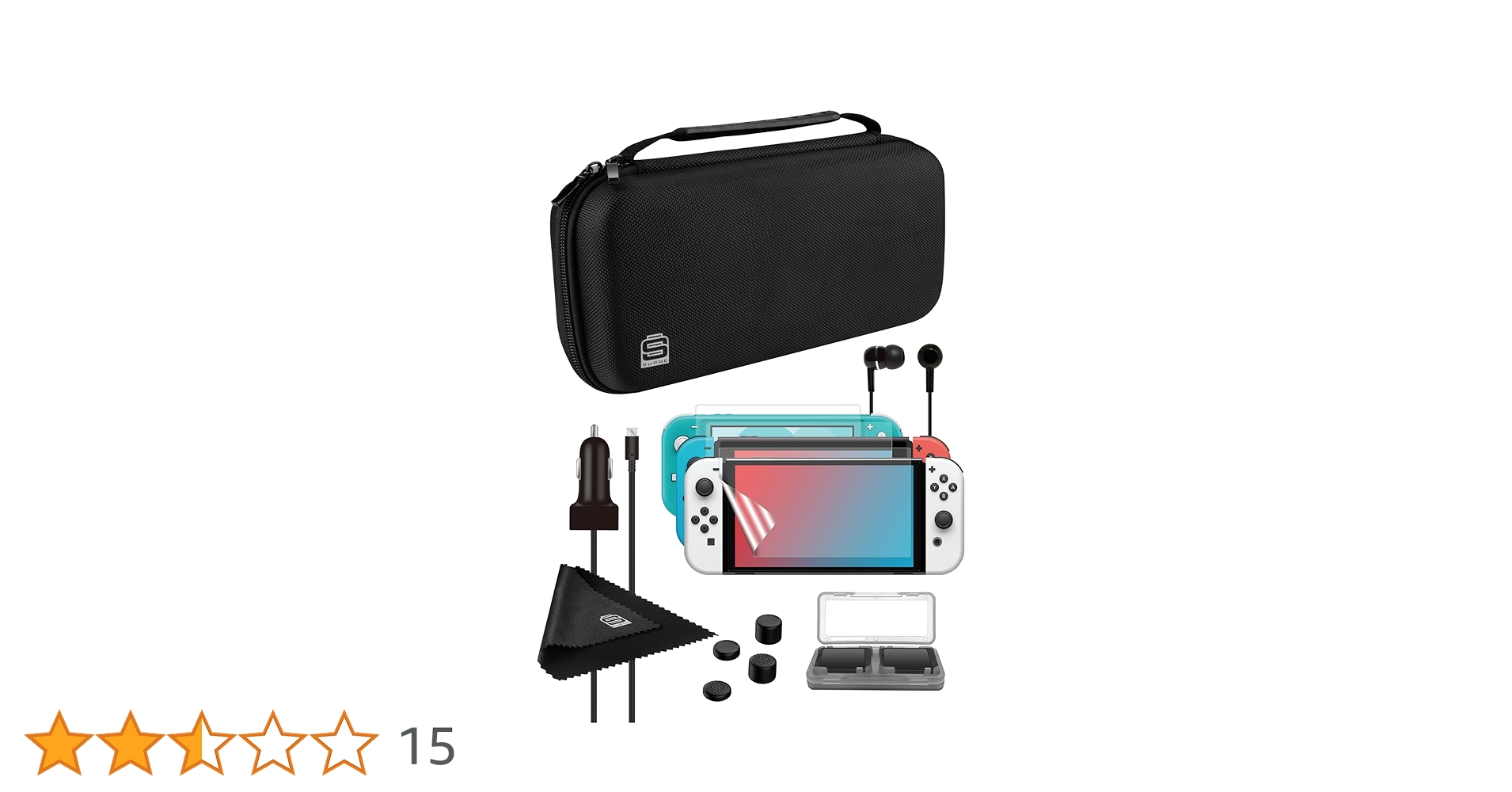 Surge Starterkit 2.0 - Essential Nintendo Switch Accessory Kit