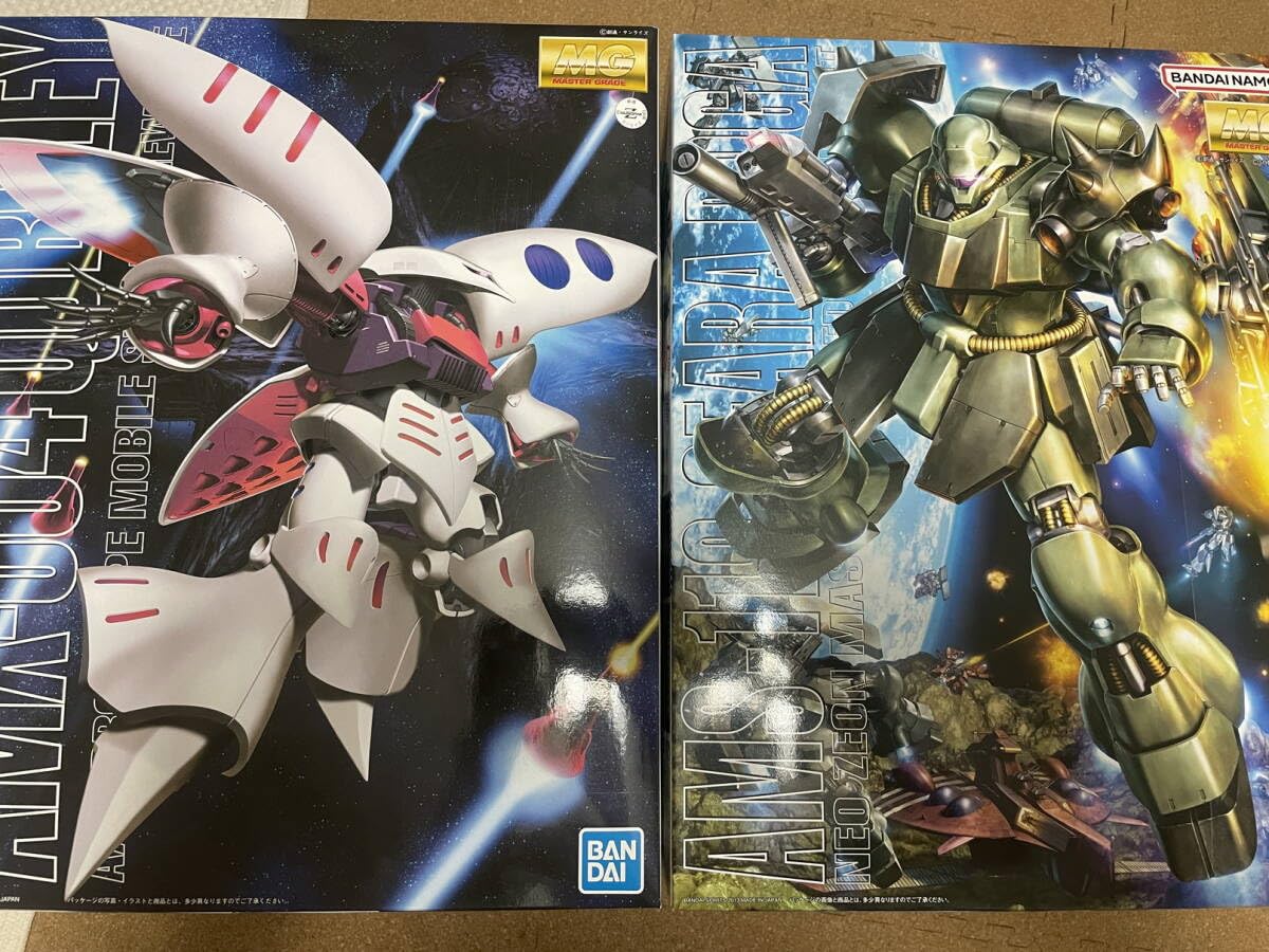 Amazon.co.jp: MG ゲルググ ギラ ドーガ アッガイ キュベレイ 4個 