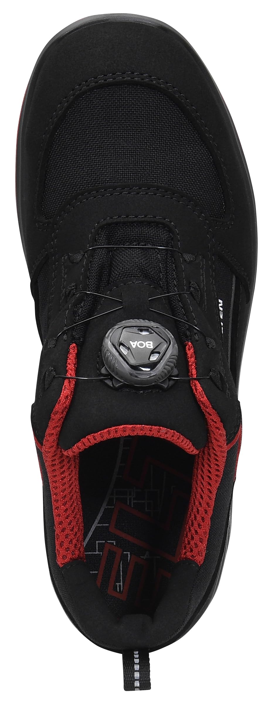 ELTEN Hannah XXTL BOA Black-red Low ESD S3S | Sicherheitsschuhe für Damen & Herren, Stahlkappe, leicht, atmungsaktiv