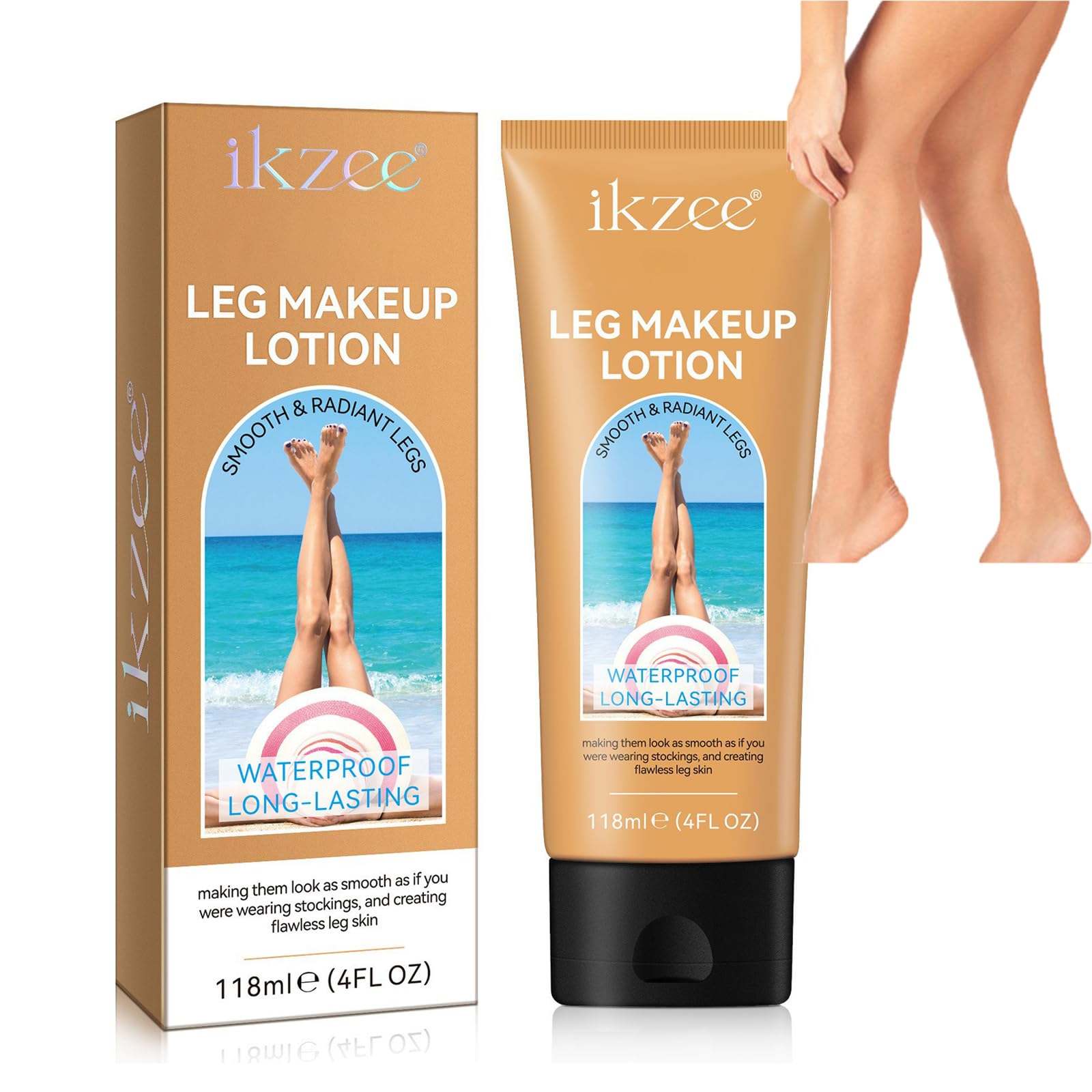 Leg and Body Makeup Foundation, Leg Makeup Waterproof No Transfer, Medium