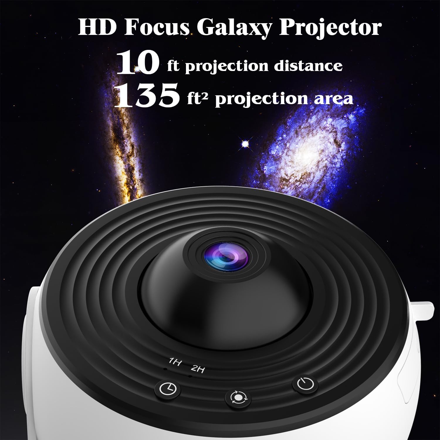 Galaxy Projector for Bedroom, 13 in 1 Planetarium Star Projector with Solar System & Constellation,Ceiling Night Light with Timer,360° Rotating,LED Space Night Light Projector for Kids Adults Gifts