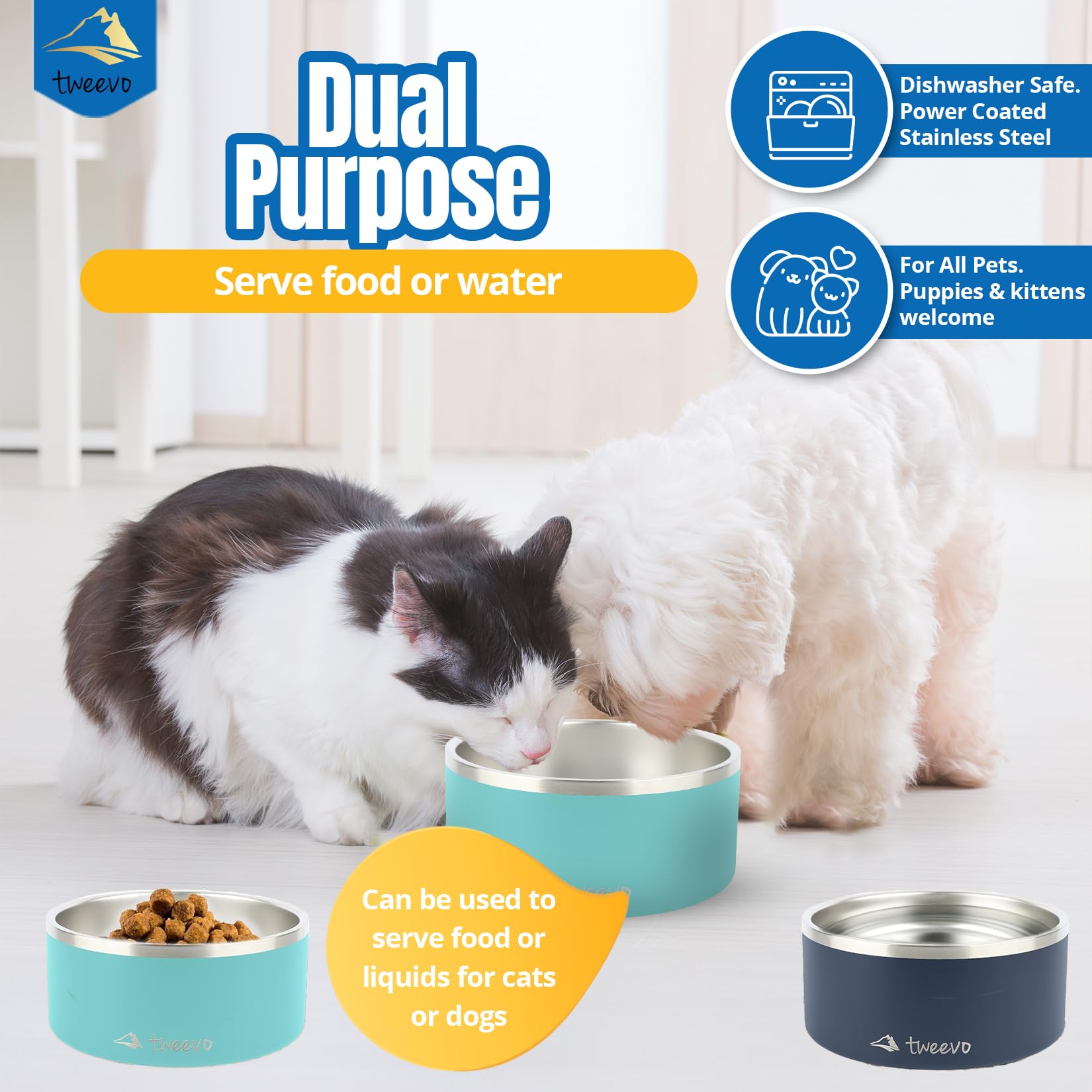 Bebedero Antigoteo OouiPets 1.5L - Ideal Para Perros Grandes, Viajes Y Coches