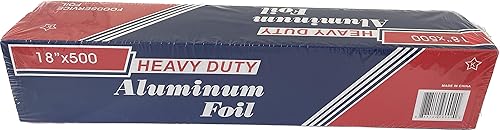 Miniatura 2 de Rollo de papel de aluminio resistente para alimentos de 18 pulgadas 500 pies de papel de aluminio resistente para alimentos