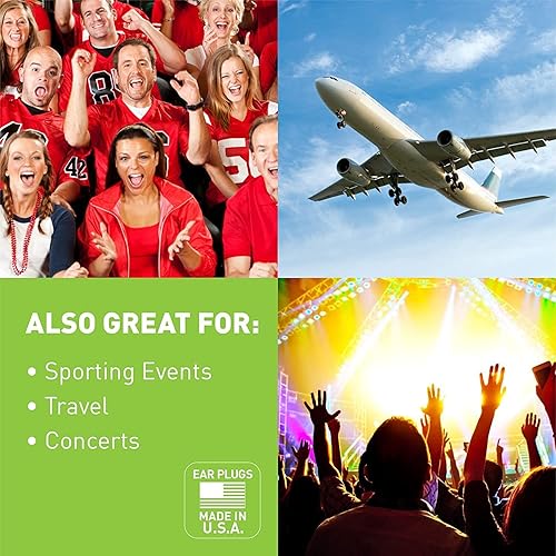 Miniatura 9 de Flents Protechs - Tapones de espuma para los oídos, 50 pares para dormir, ronquidos, ruido fuerte, viajes, conciertos, construcción, estudio