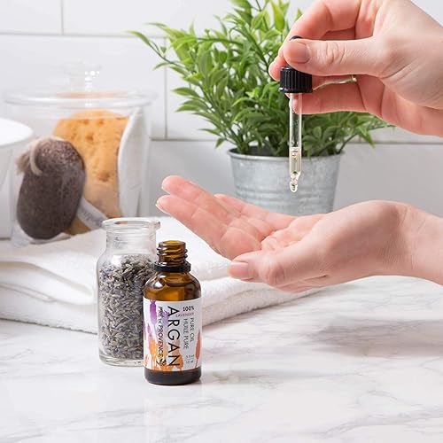 Miniatura 3 de Pre De Provence Aceite de argán marroquí para piel, cara, cabello y uñas (0.5 onzas), lavanda