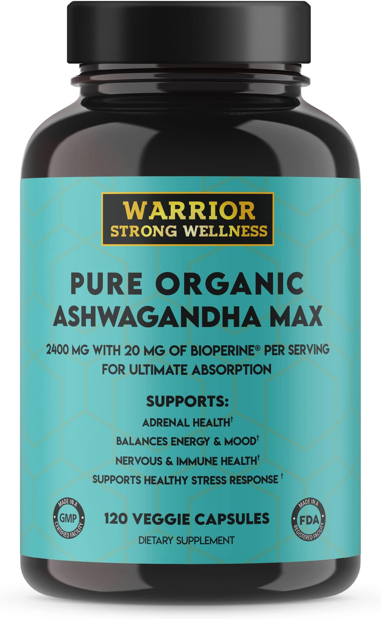 Pure Organic Ashwagandha Max