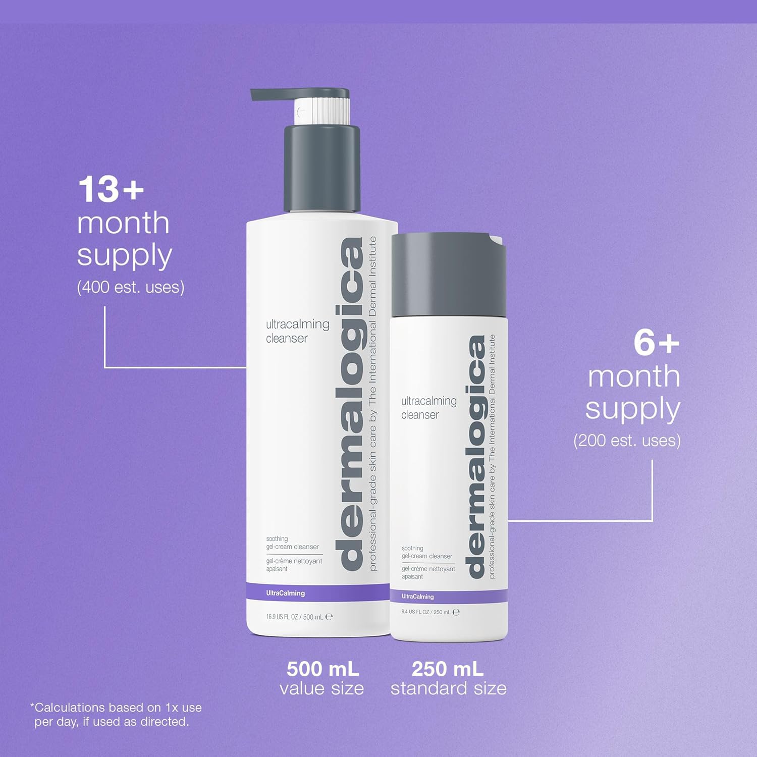 Dermalogica UltraCalming Cleanser für sensible Haut | Beruhigender Reiniger, der Rötungen und Spannungsgefühle lindert und die Hautbarriere unterstützt.