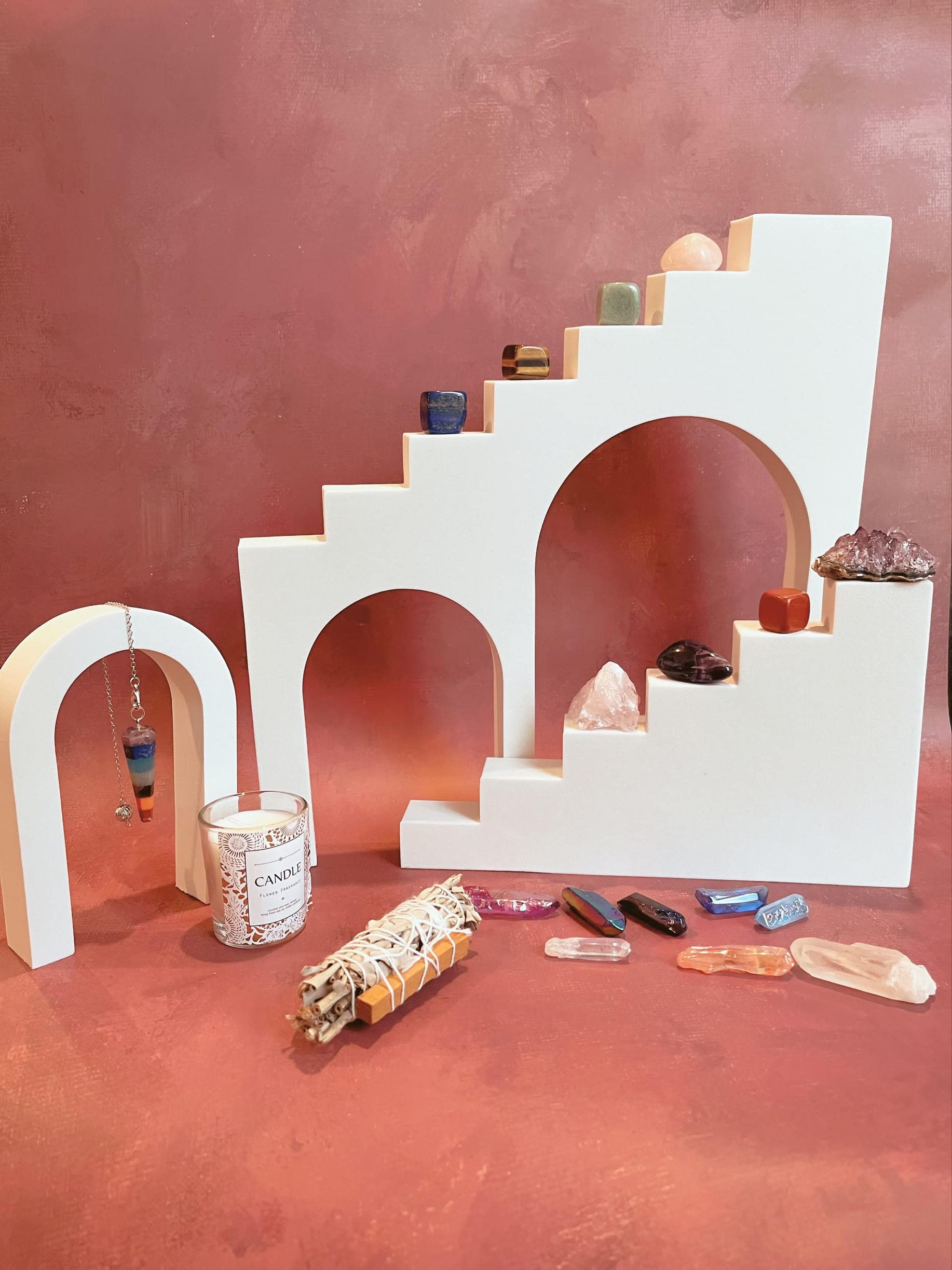 19 Pcs Chakra Healing Crystal Set