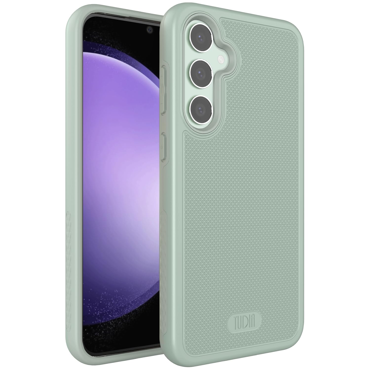 Coque Samsung Galaxy S23 FE TUDIA MergeGrip double couche vert - 7