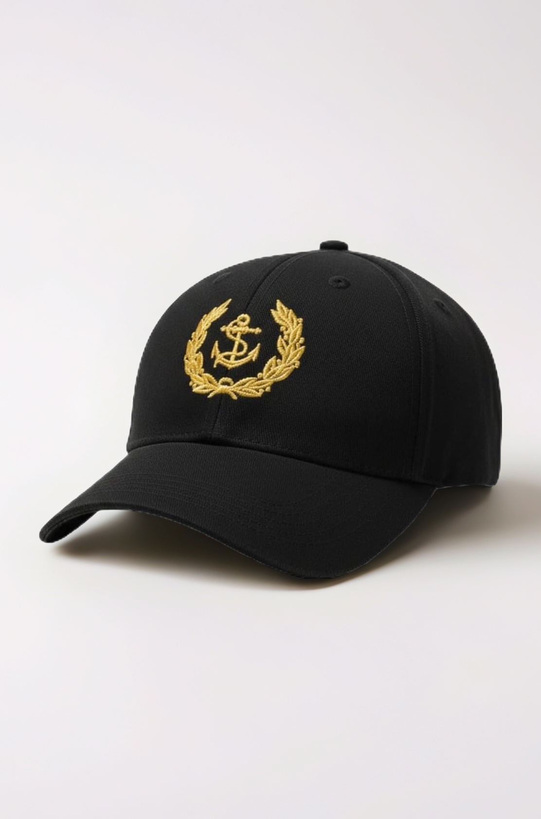Merchant Navy Embroidered Adult Unisex Free Size Cap