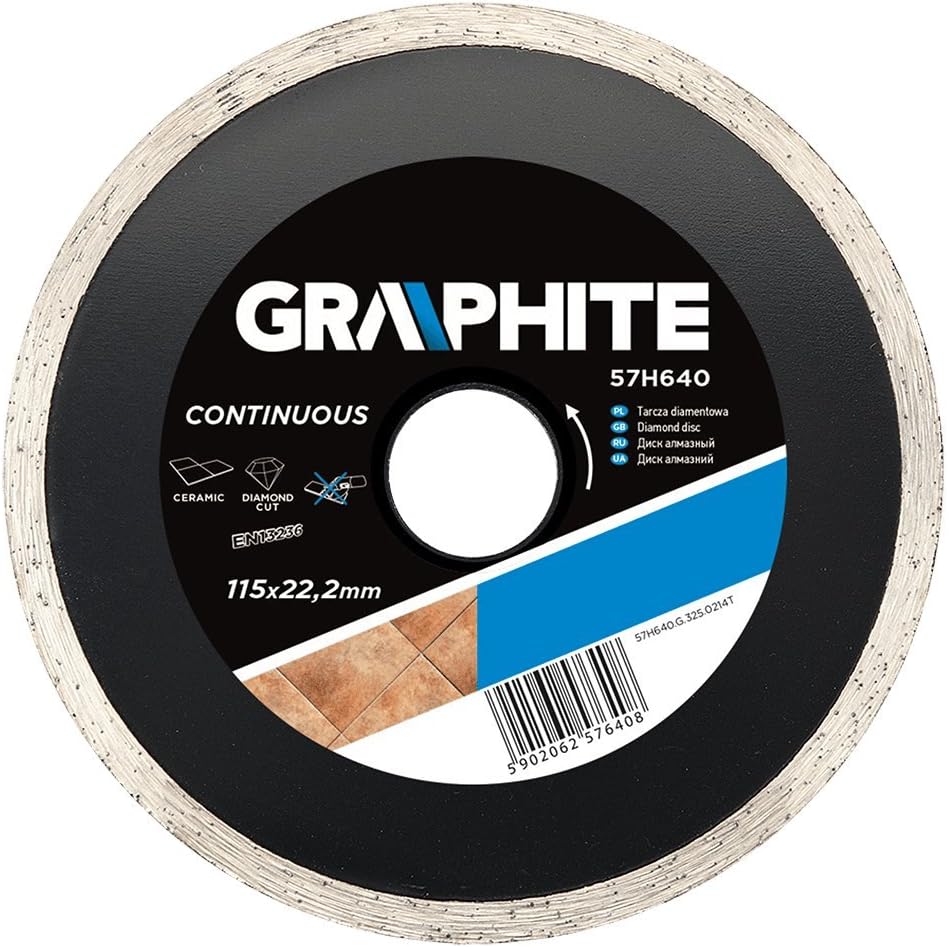 GRAPHITE 57H640 Diamond Blade