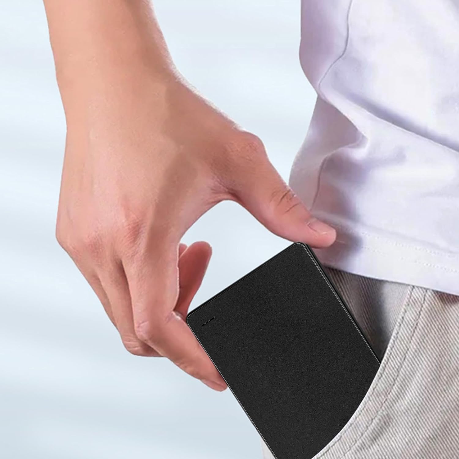 Duangu 2.5インチ外付けハードドライブ HDD USB 3.0 ポータブル モバイル ハードディスク 安定した伝送 金属ハー