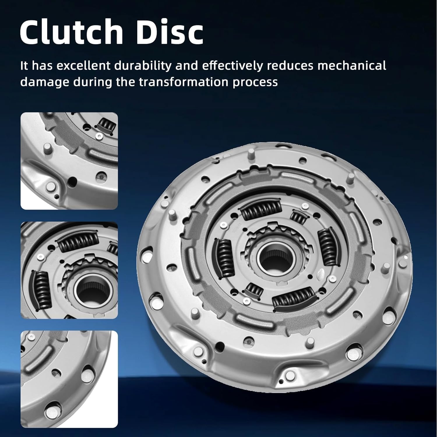 6DCT250 Transmission Dual Clutch Fork Kit Compatible with Ford Focus 2012-2019 for Fiesta 2012-up, B-MAX, EcoSport, OE 6DCT250 DPS6 PS250, 602000800, CA6Z-7515-J, CA6Z7515J, CA6Z7515K